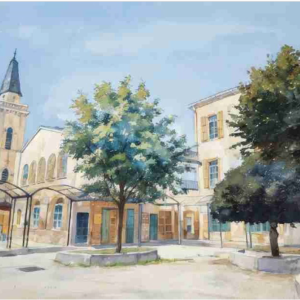 Fersen aquarelle